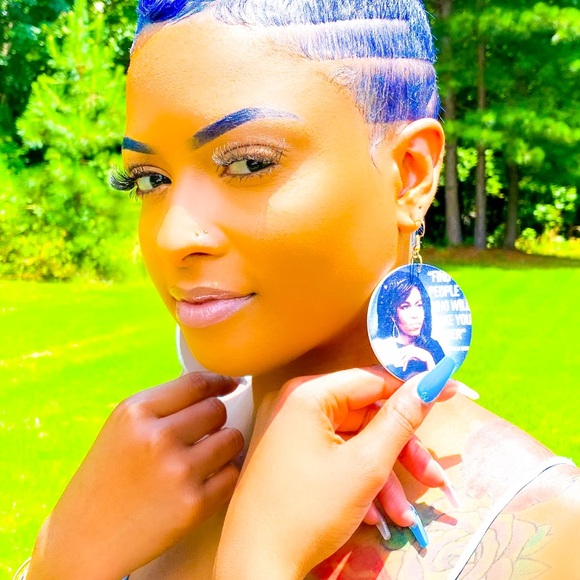 COPY - Get 6 pair Statement Hoop Earrings HBCU Melanin - Picture 7 of 12